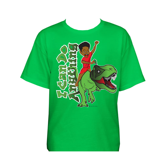 I Can Do Anything - Dinosaur - Short Sleeve T-shirt for Boys